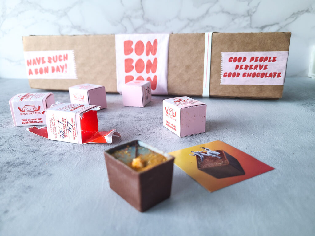 Bon Bon Bon packaging