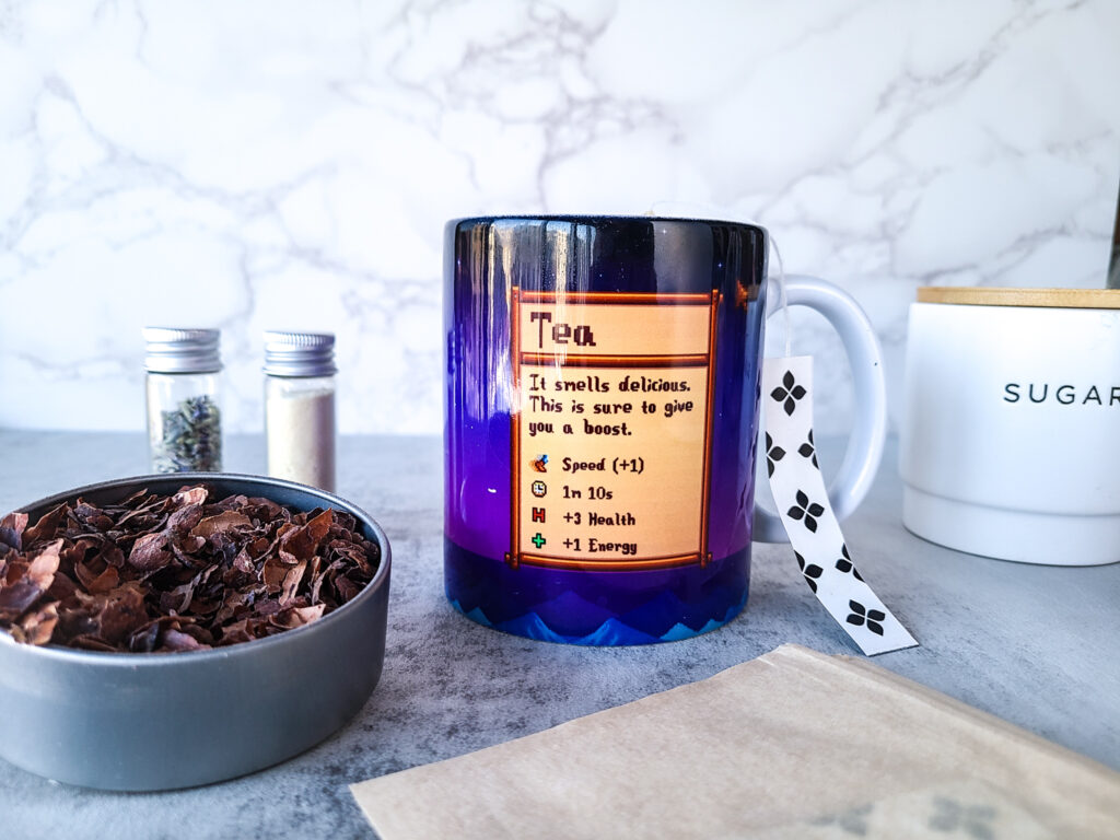Seek Chocolate Shop cacao tea kit