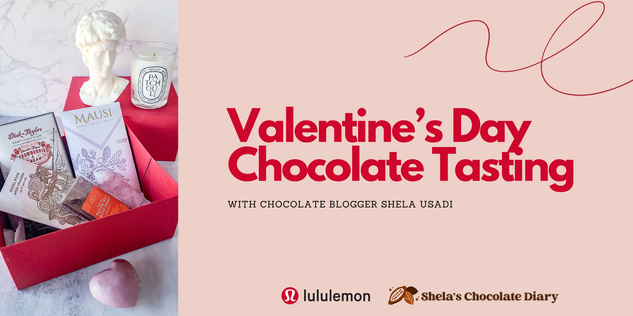 Valentine's Day Chocolate Tasting with Chocolate Blogger Shela Usadi